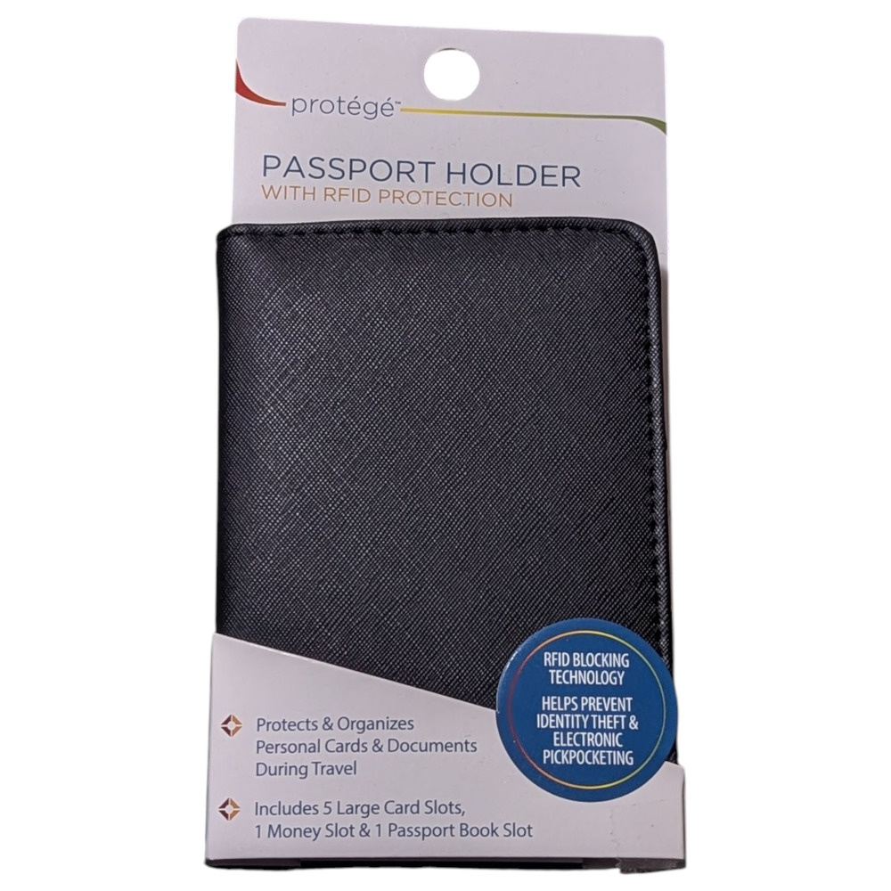Protégé RFID Blocking Passport Holder New Travel Vacation